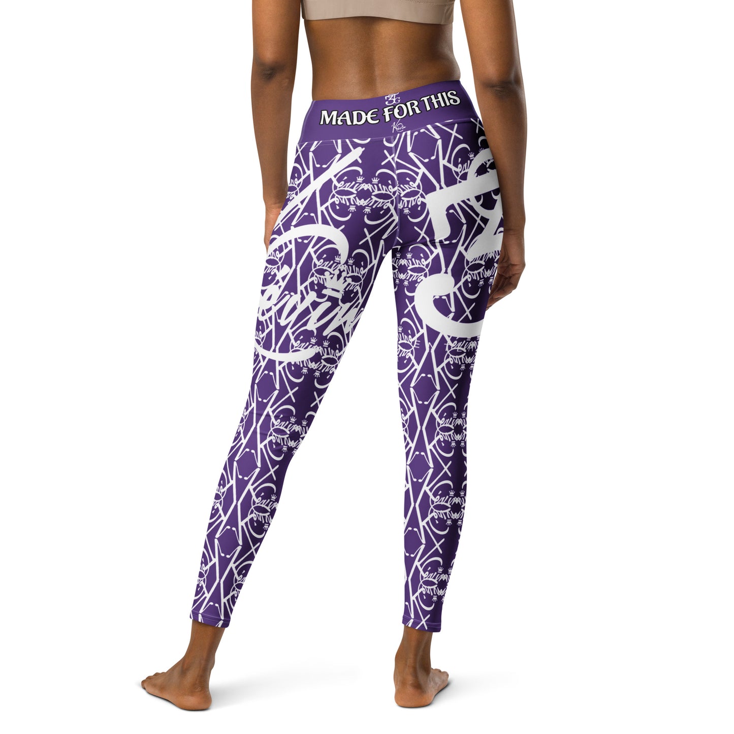 3TG True Lady (Purple Passion Power Edition) Yoga Leggings