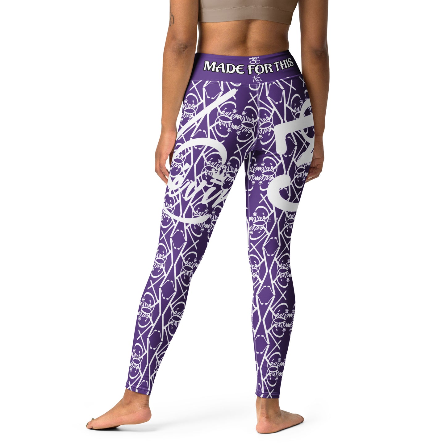 3TG True Lady (Purple Passion Power Edition) Yoga Leggings