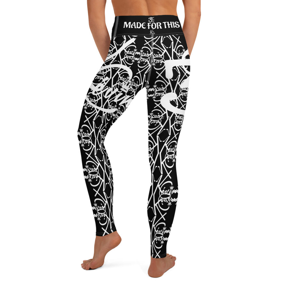 3TG True Lady (Blackberry Cream Beauty Edition) Yoga Leggings