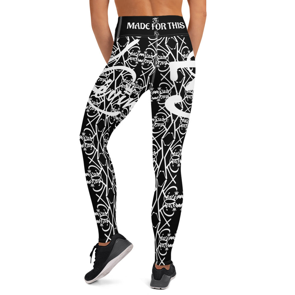 3TG True Lady (Blackberry Cream Beauty Edition) Yoga Leggings