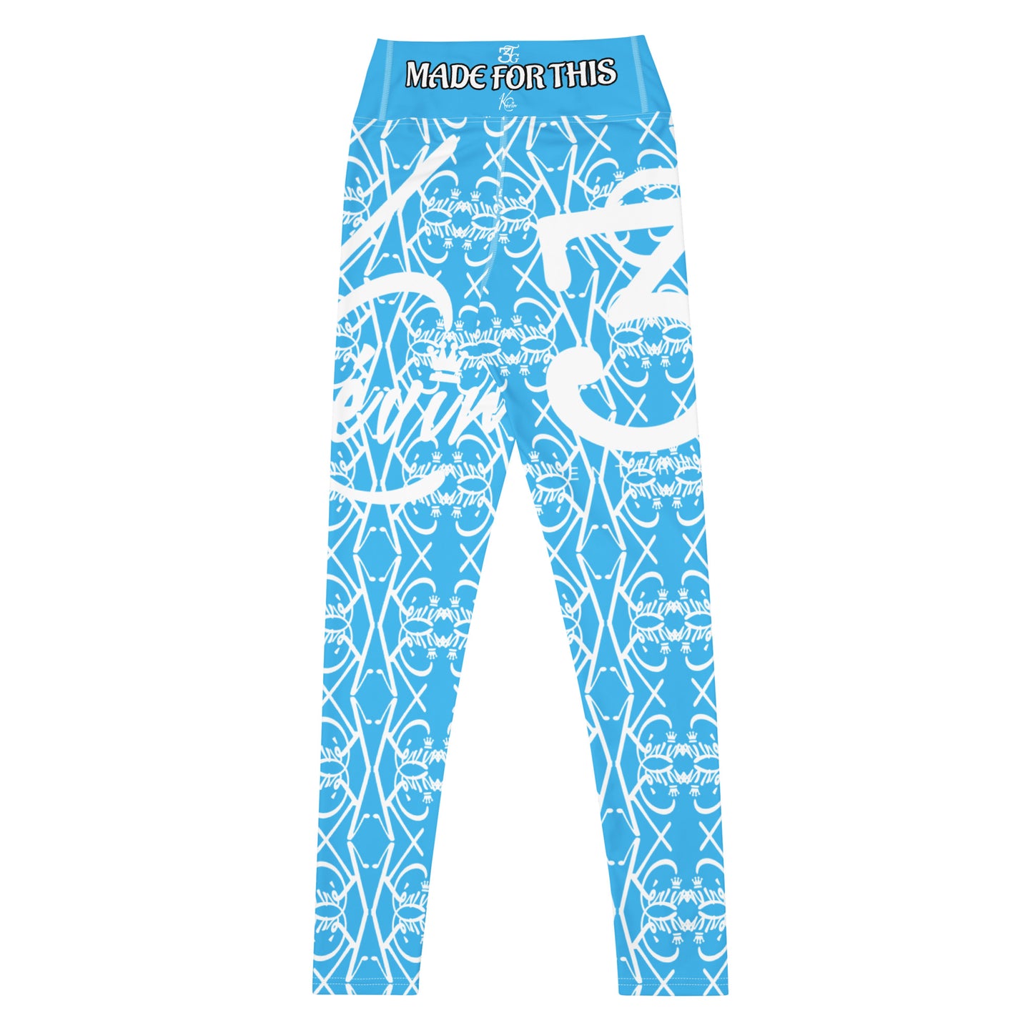 3TG True Lady (Baby Blue Beauty Edition) Yoga Leggings