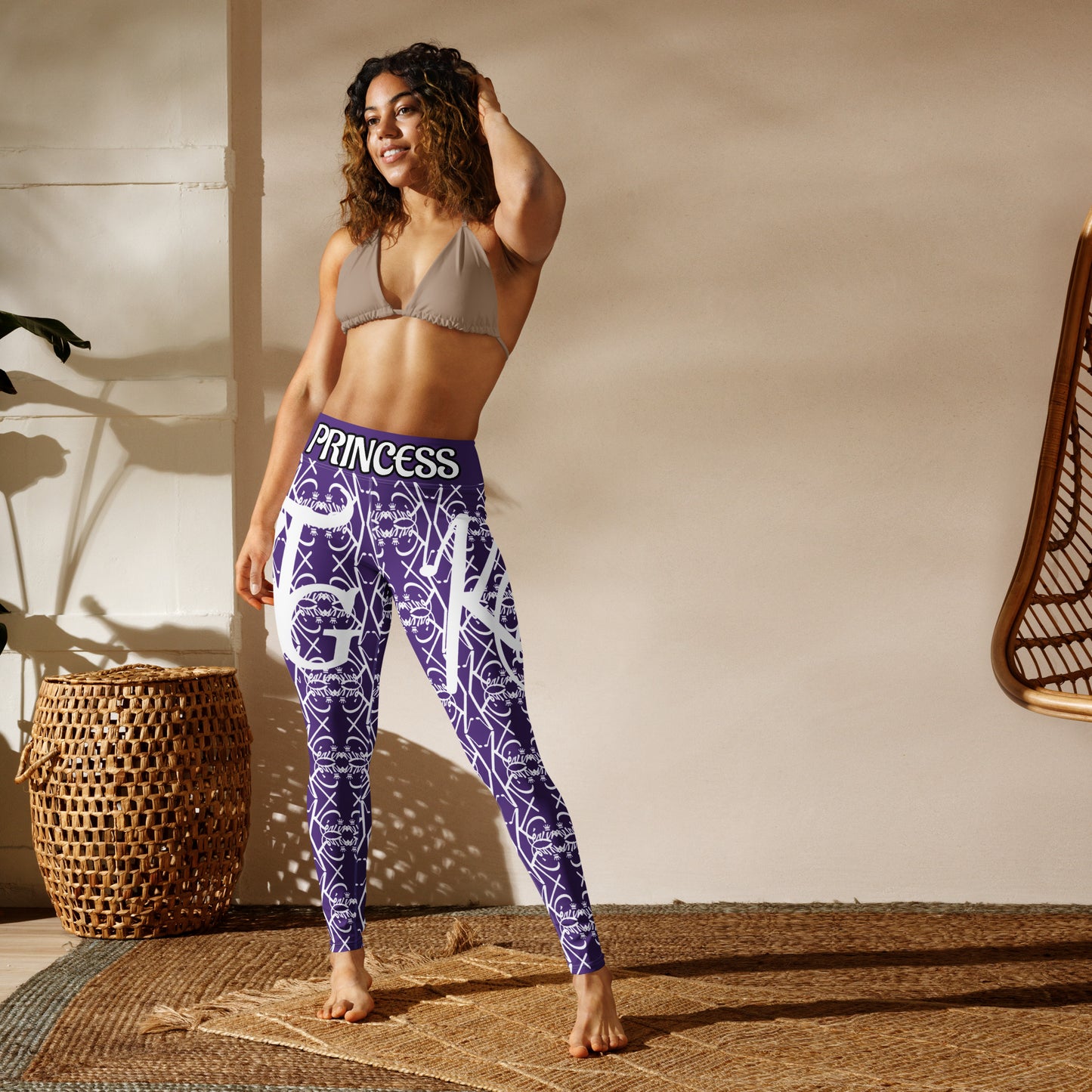 3TG True Lady (Purple Passion Power Edition) Yoga Leggings