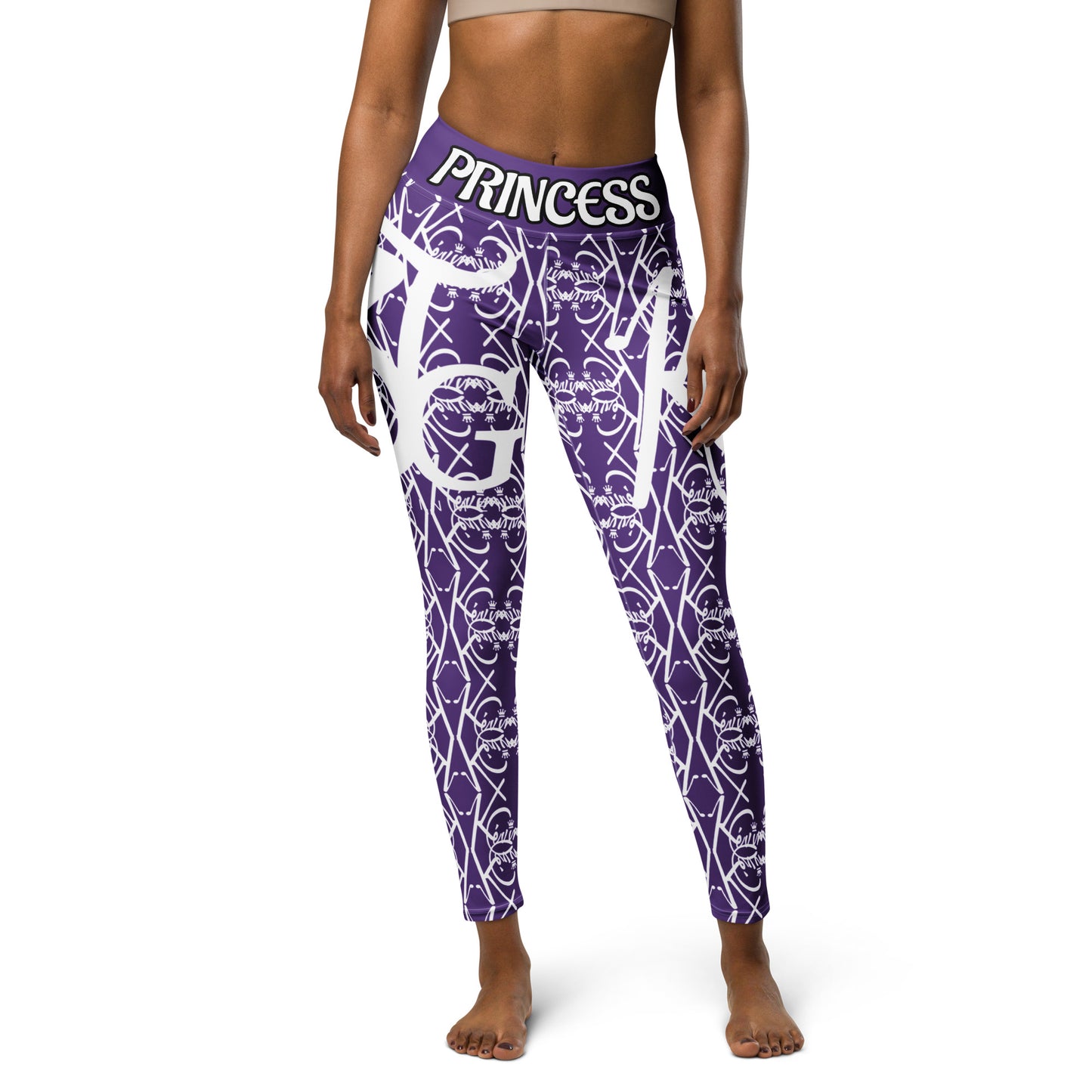 3TG True Lady (Purple Passion Power Edition) Yoga Leggings