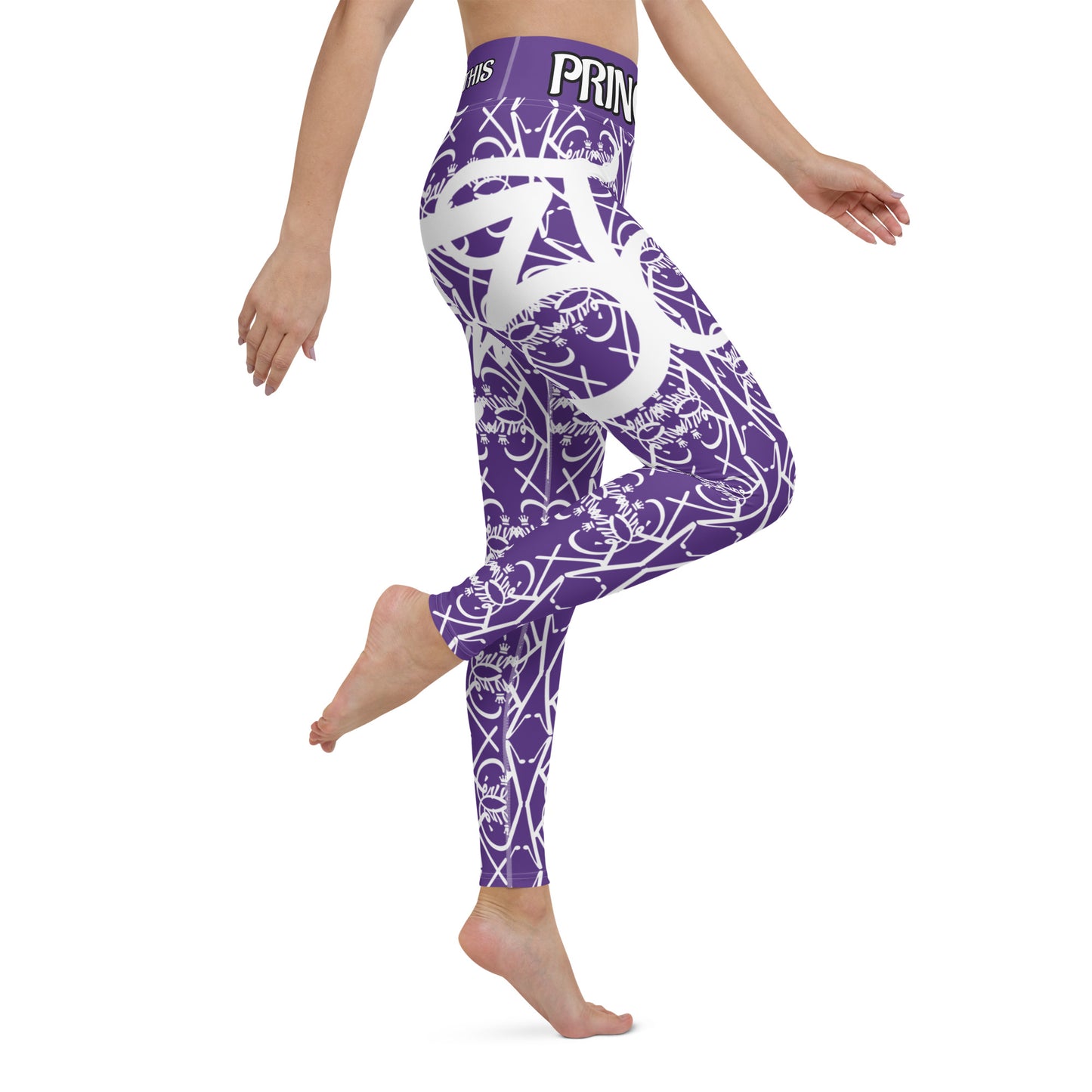 3TG True Lady (Purple Passion Power Edition) Yoga Leggings