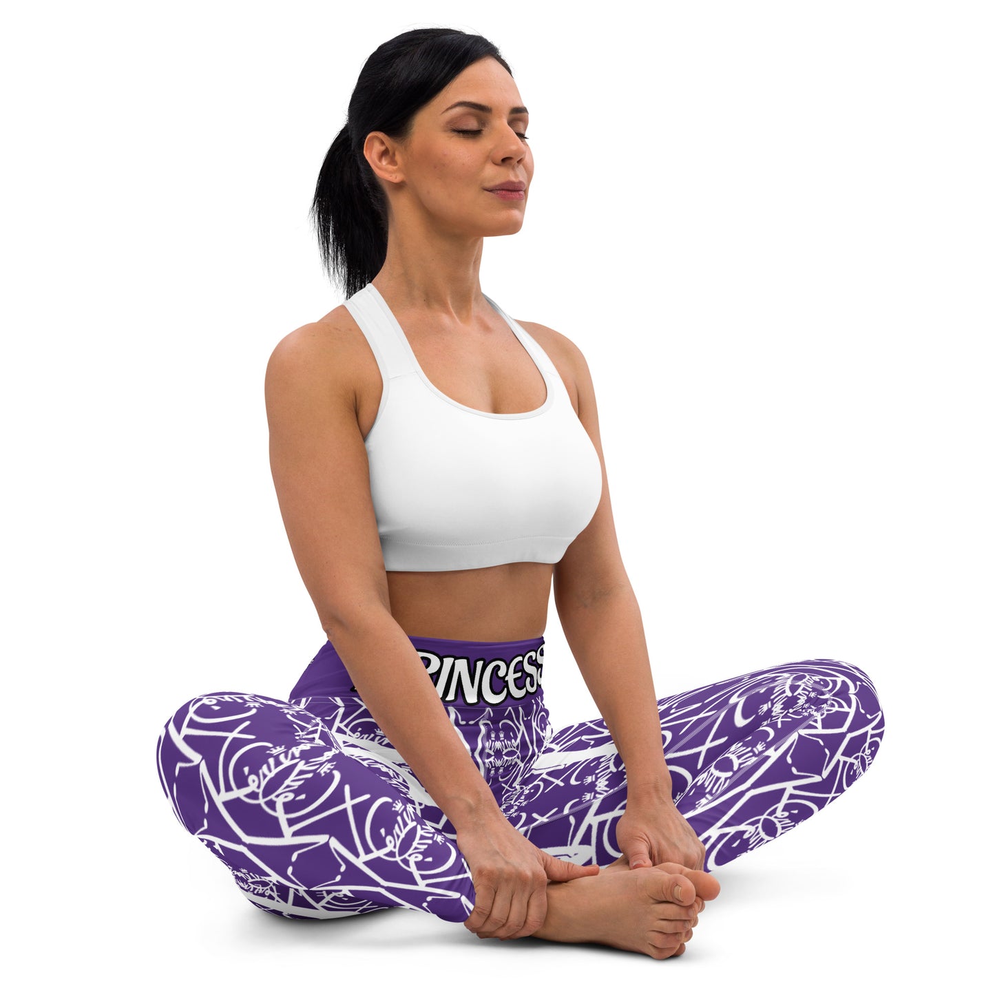 3TG True Lady (Purple Passion Power Edition) Yoga Leggings