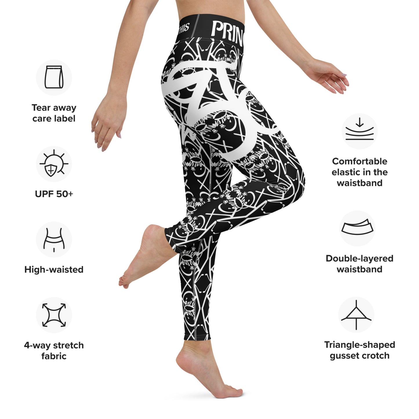 3TG True Lady (Blackberry Cream Beauty Edition) Yoga Leggings