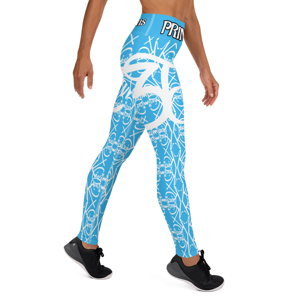 3TG True Lady (Baby Blue Beauty Edition) Yoga Leggings