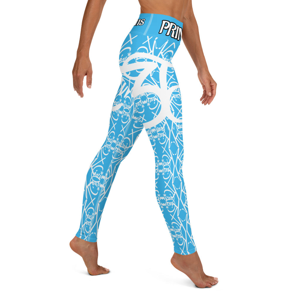 3TG True Lady (Baby Blue Beauty Edition) Yoga Leggings