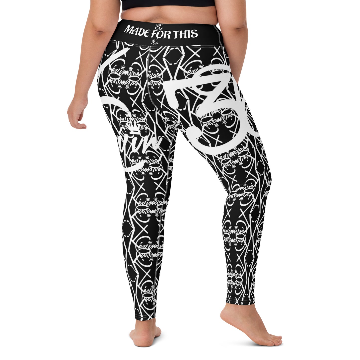 3TG True Lady (Blackberry Cream Beauty Edition) Yoga Leggings