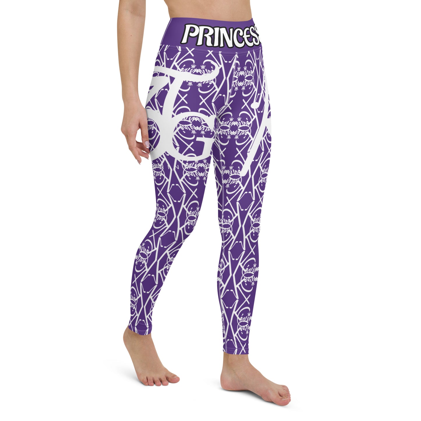 3TG True Lady (Purple Passion Power Edition) Yoga Leggings