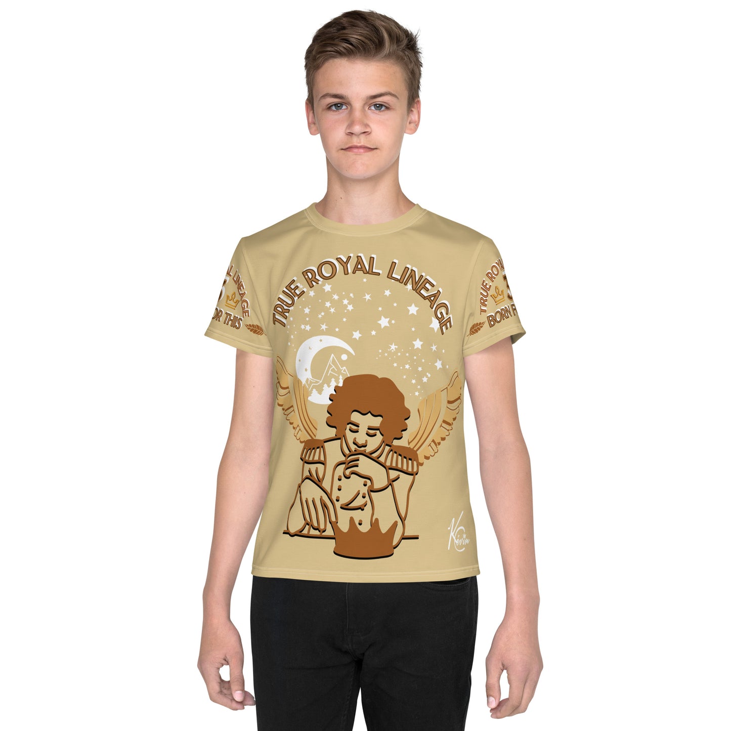 3TG True Royal Lineage (Caramel Prince Pre-Teen & Teen Boy) T-Shirt