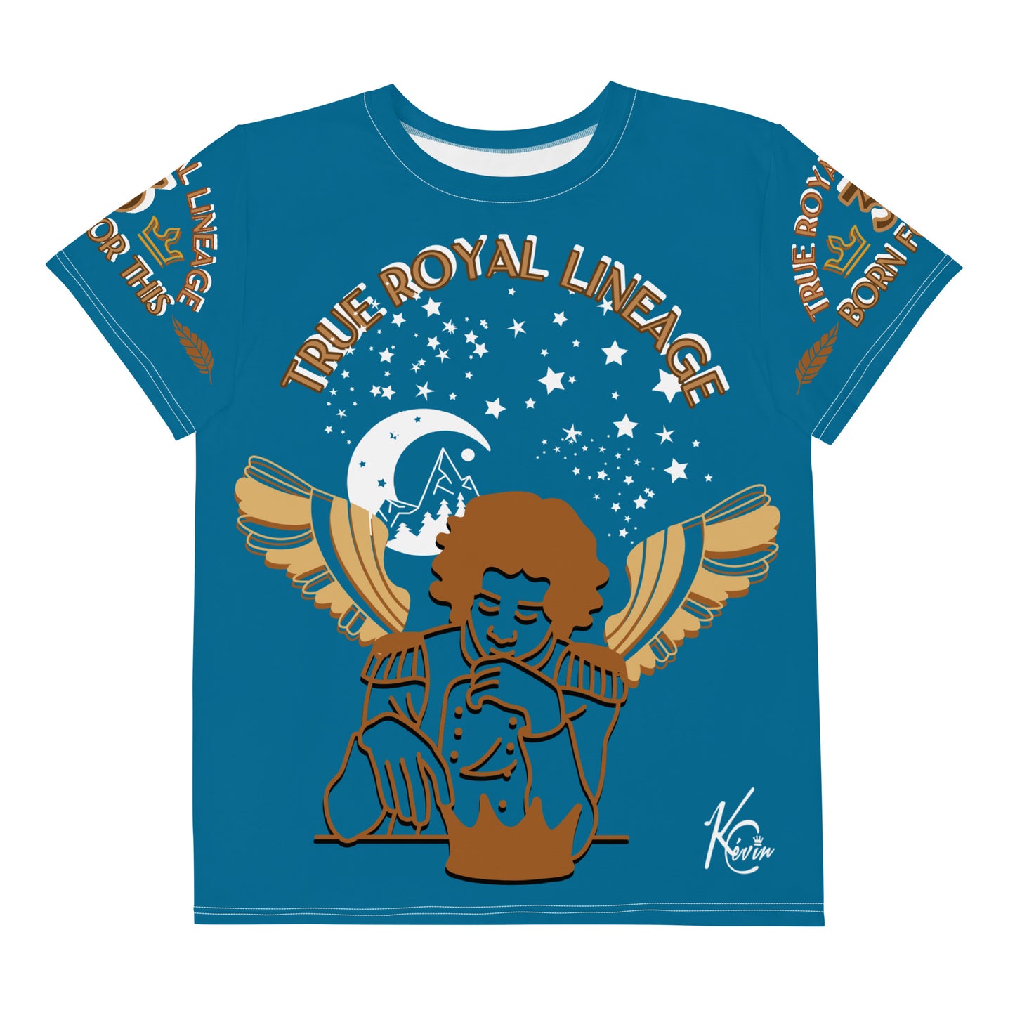 3TG True Royal Lineage (Early Evening Caramel Prince Pre-Teen & Teen Boy) T-Shirt