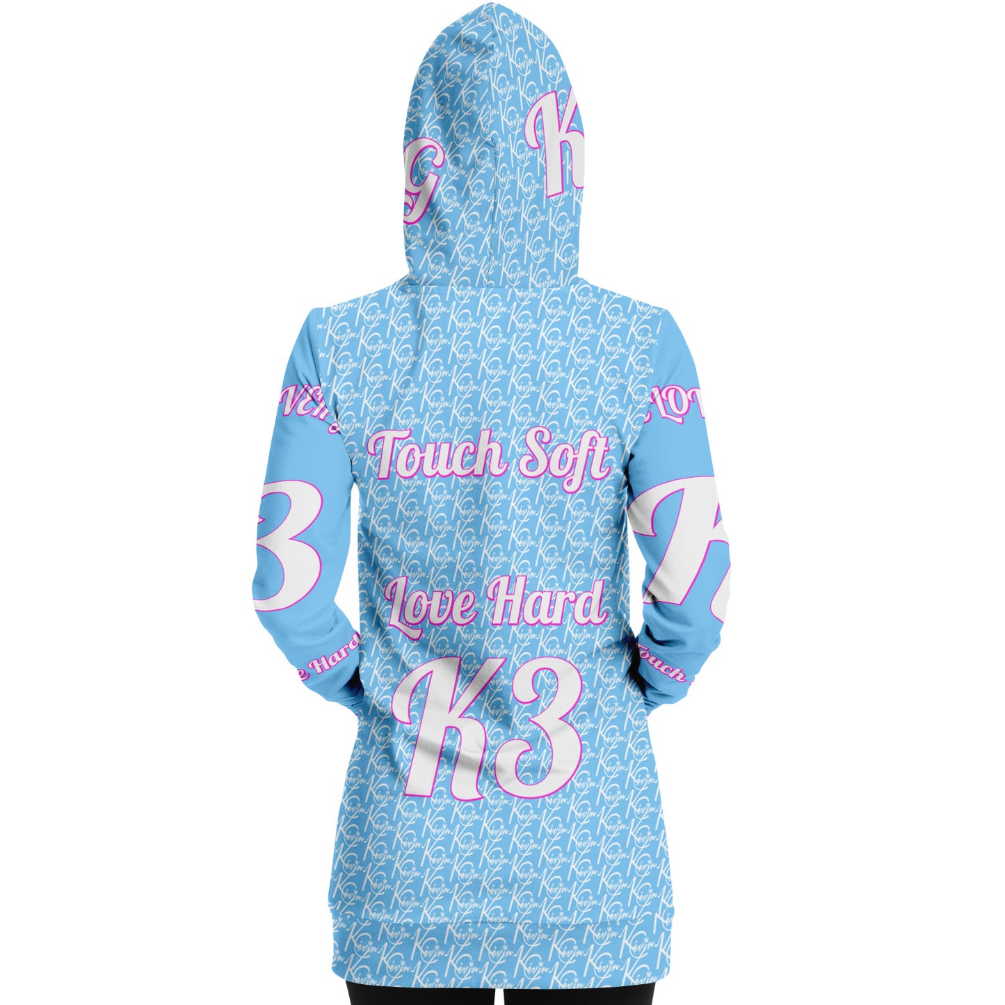 3TG True Lover Girl Longline Hoodie Dress