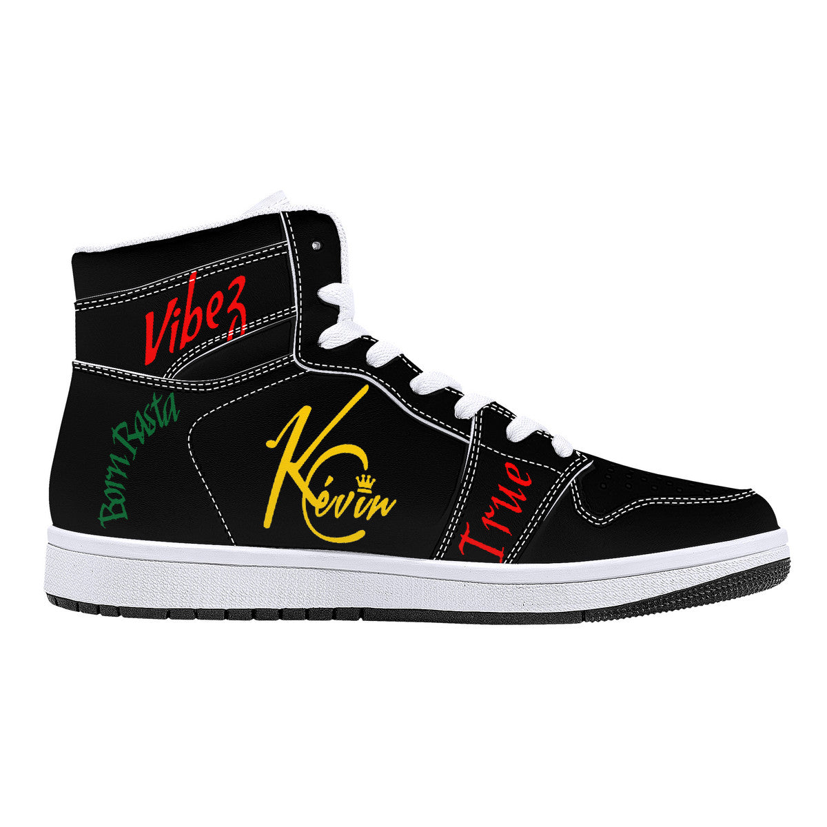 3TG True Rasta Gal High-Tops