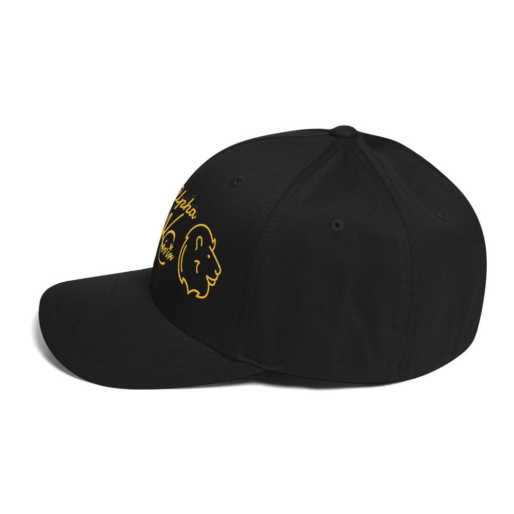 3TG True Alpha Hat (Melanated King Lion Print Edition)