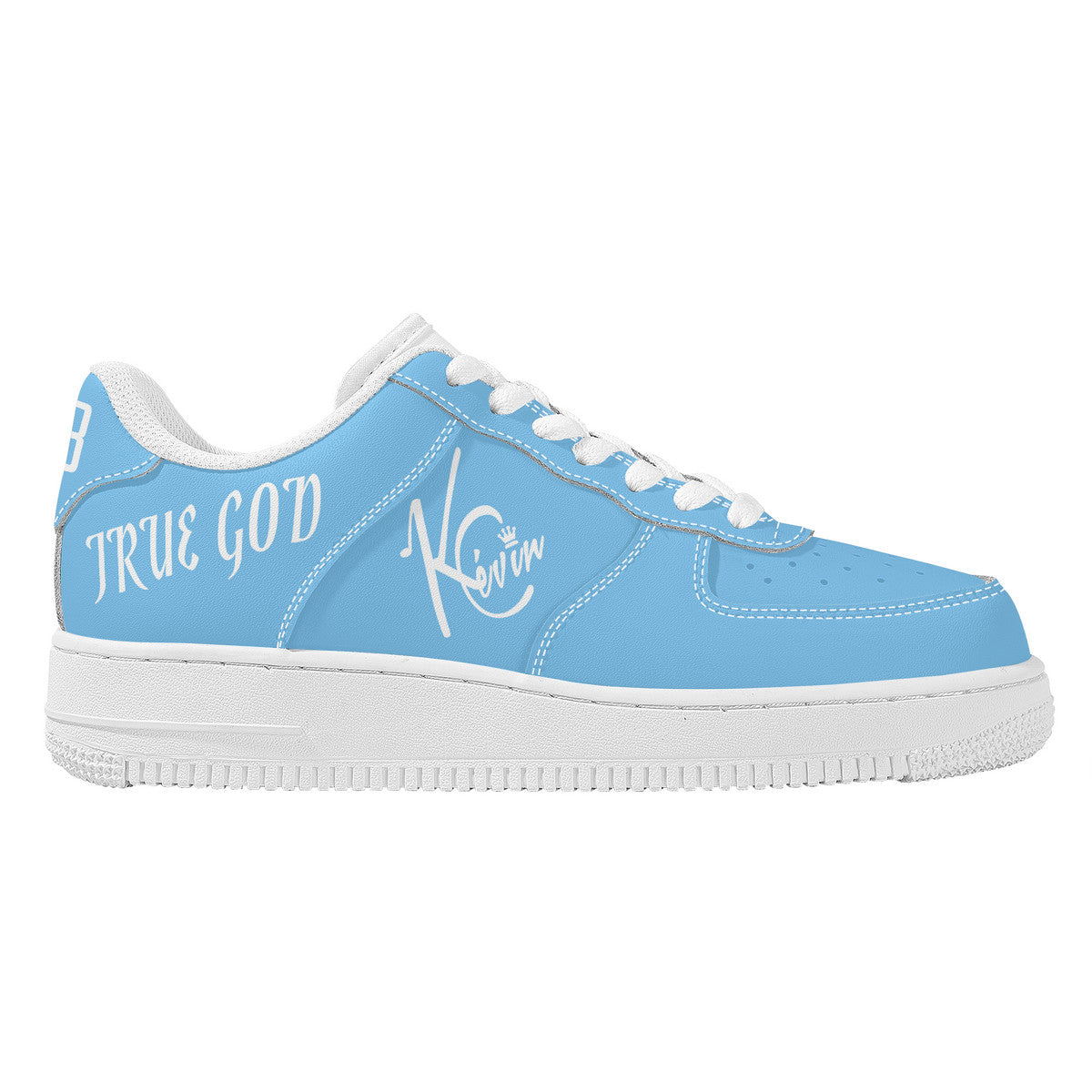 3TG True God Low-Top Shoes (Baby Blue & White Edition)