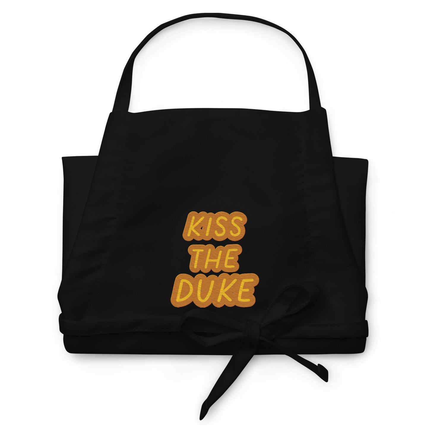 3TG KévinC's Kiss The Duke Embroidered Apron