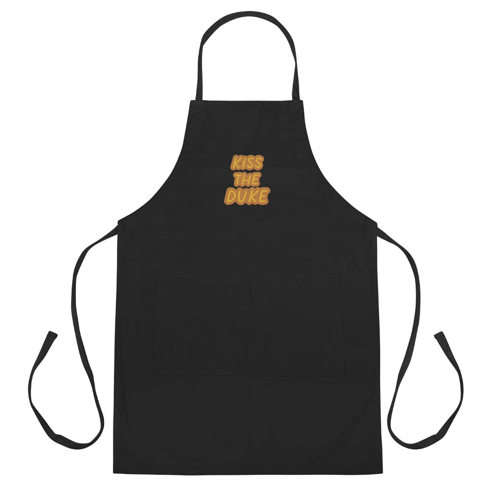 3TG KévinC's Kiss The Duke Embroidered Apron