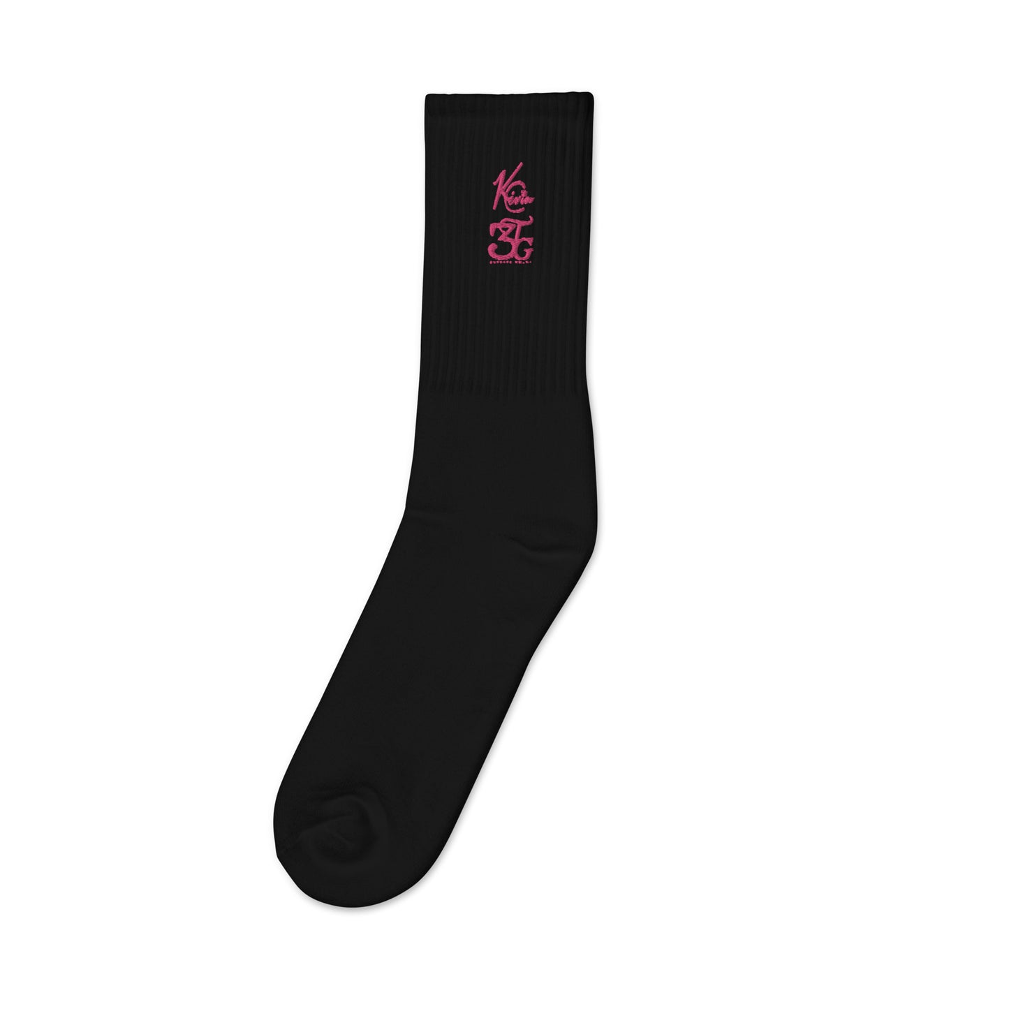 3TG True Queen Embroidered socks