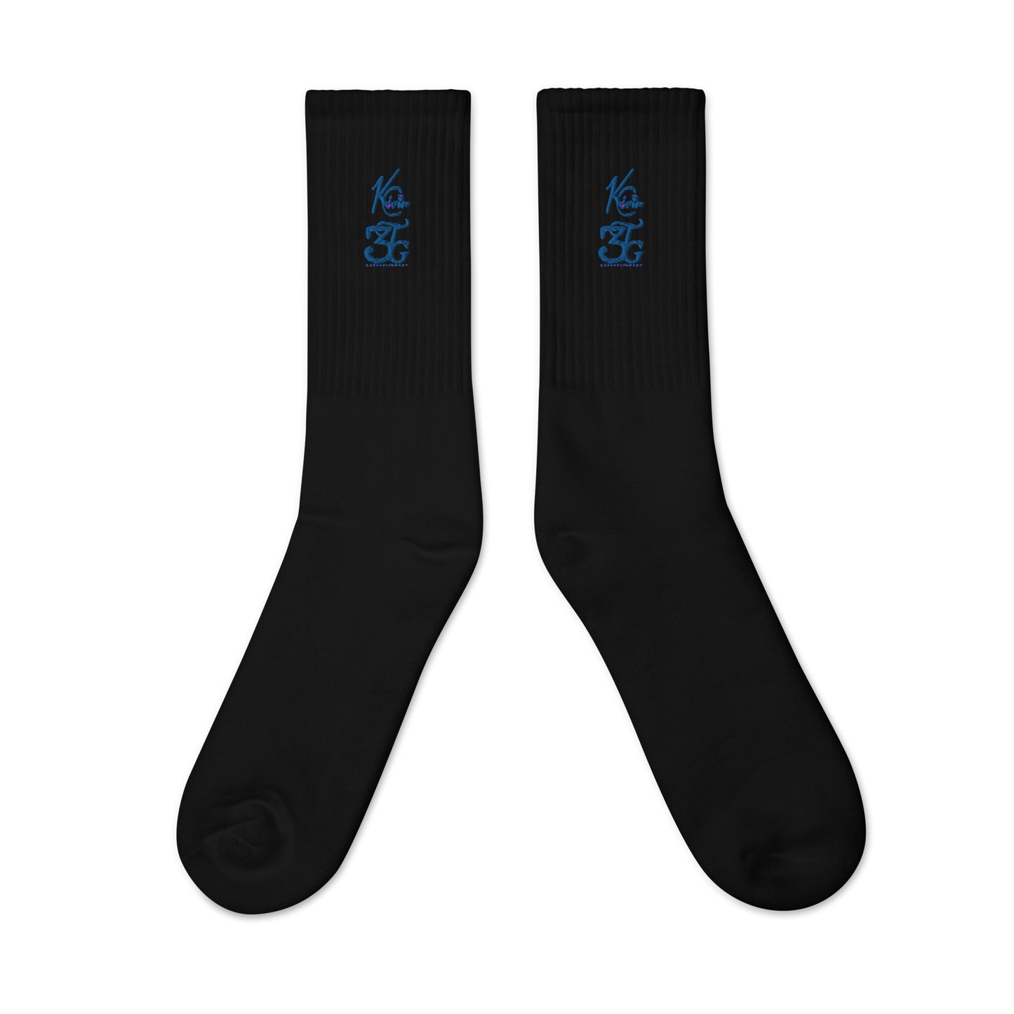 3TG King Built Embroidered socks