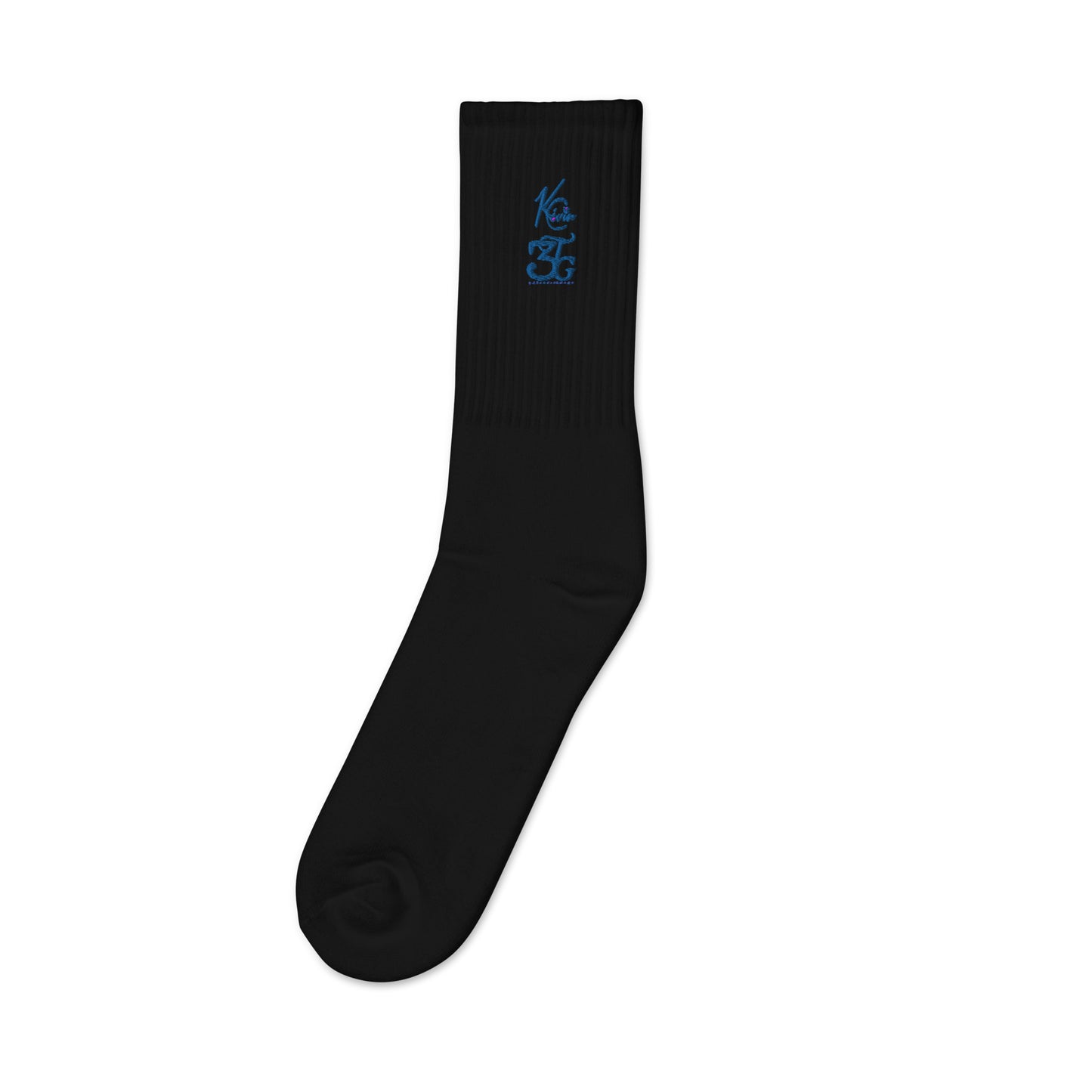 3TG King Built Embroidered socks