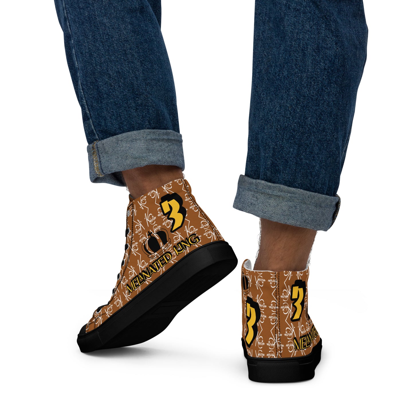 3TG Melanated King Men’s High Top (Special Edition) Shoes