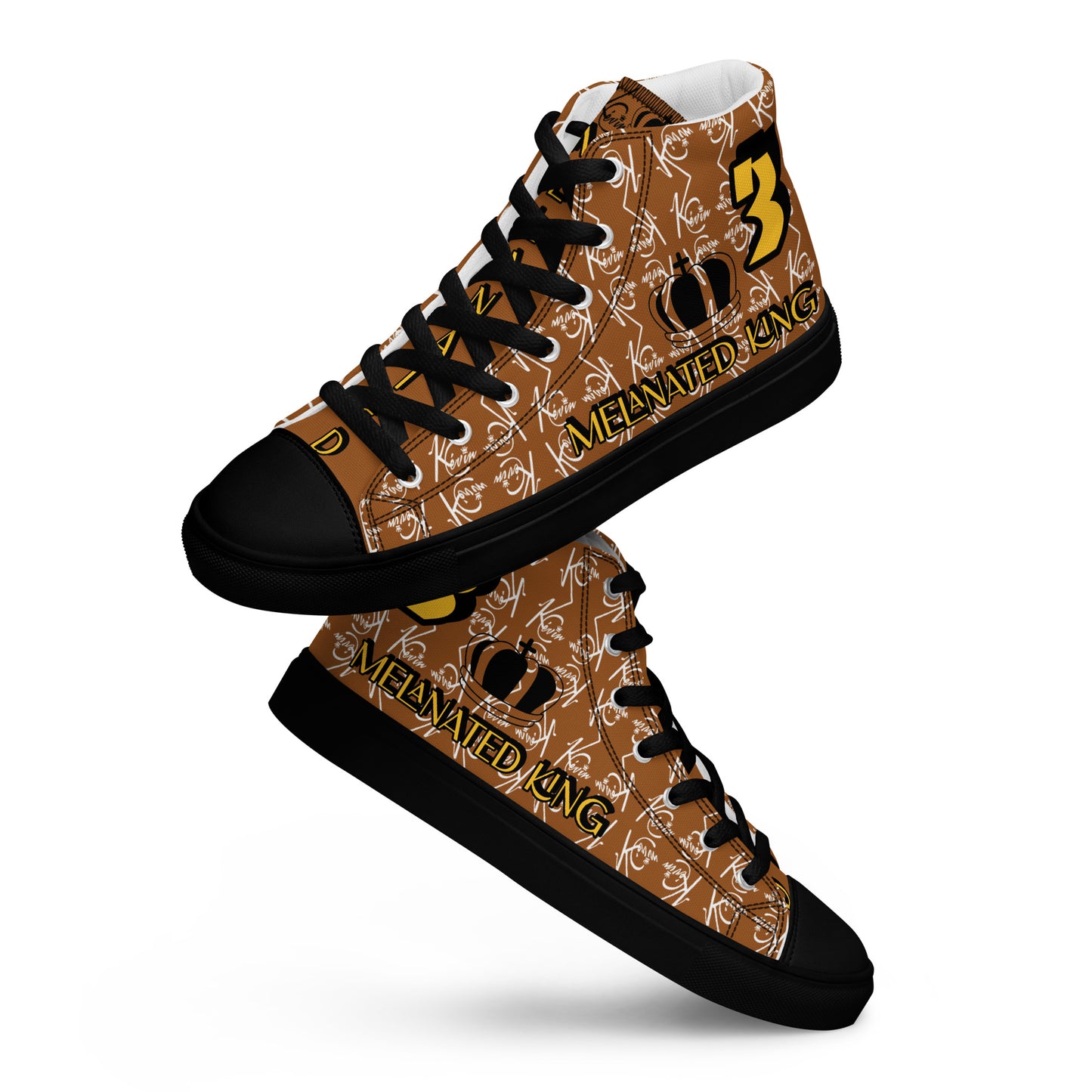 3TG Melanated King Men’s High Top (Special Edition) Shoes