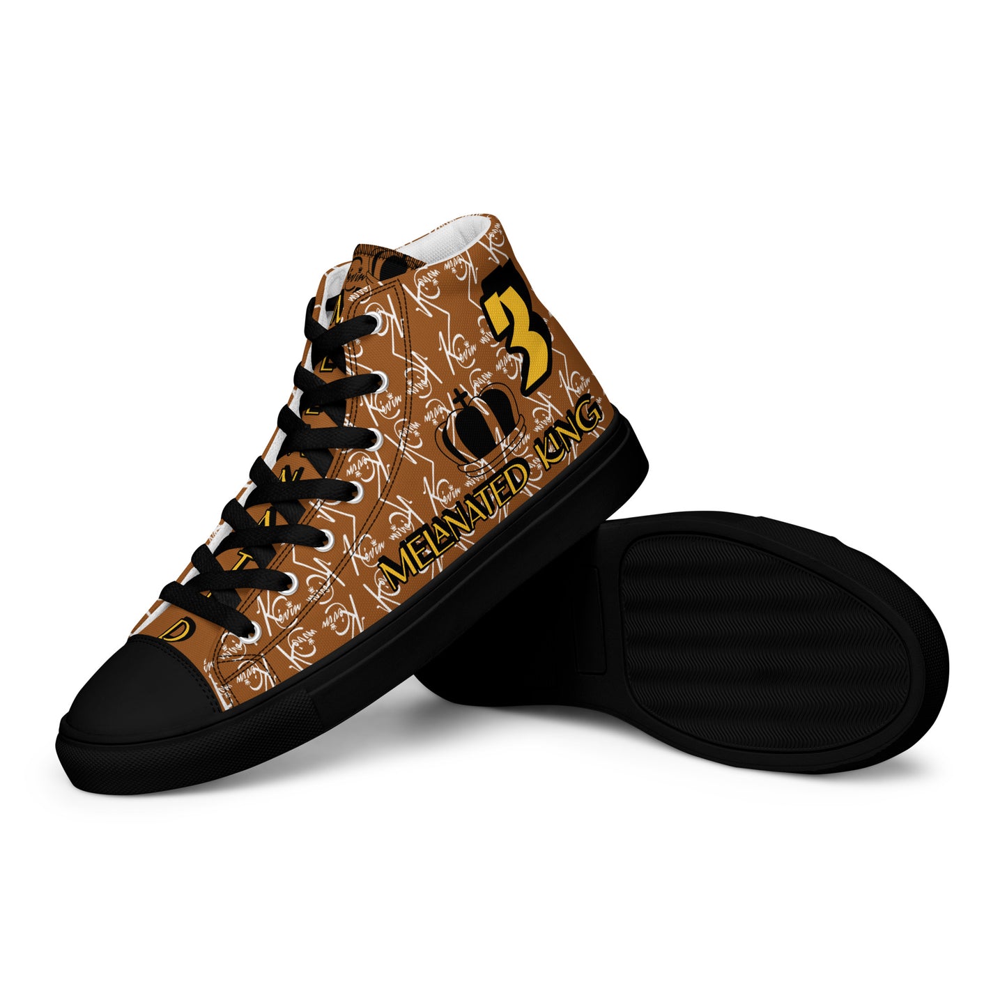 3TG Melanated King Men’s High Top (Special Edition) Shoes