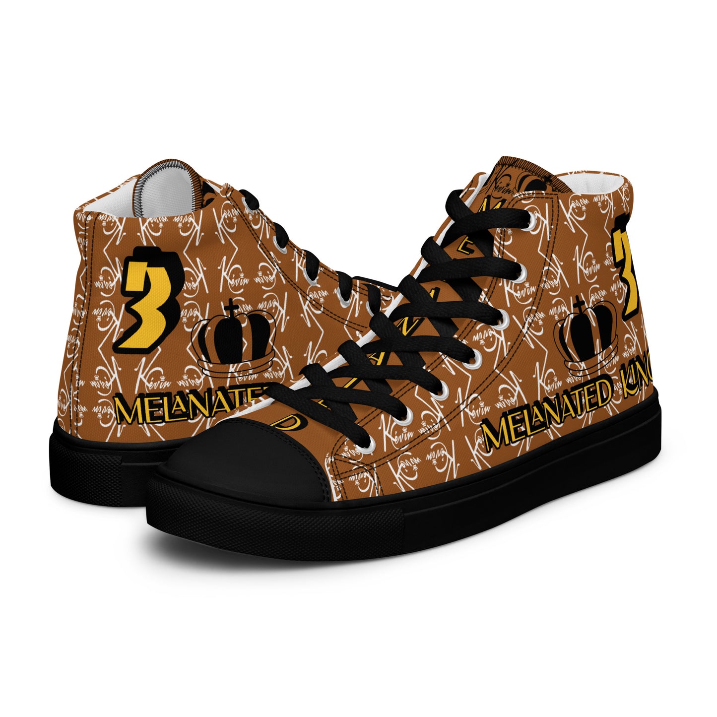 3TG Melanated King Men’s High Top (Special Edition) Shoes