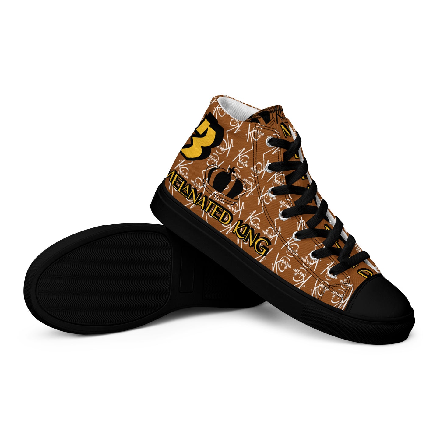 3TG Melanated King Men’s High Top (Special Edition) Shoes