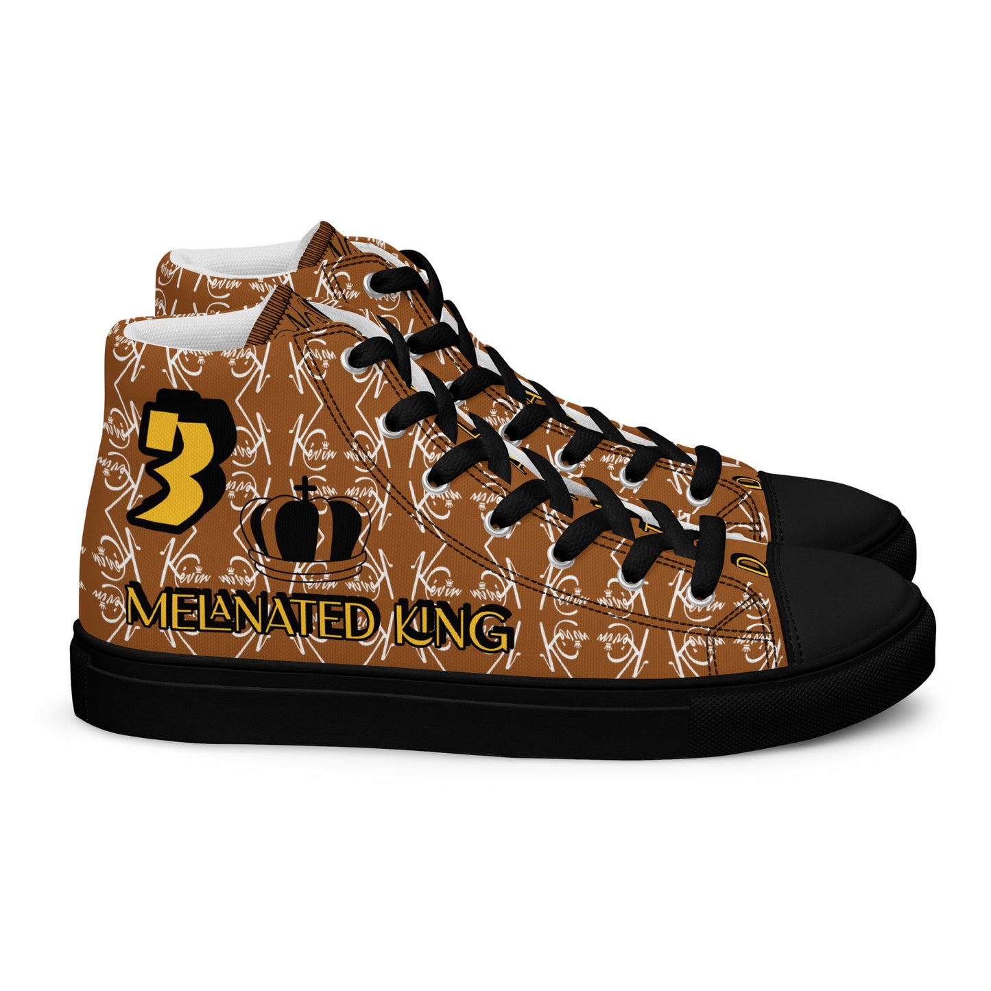 3TG Melanated King Men’s High Top (Special Edition) Shoes