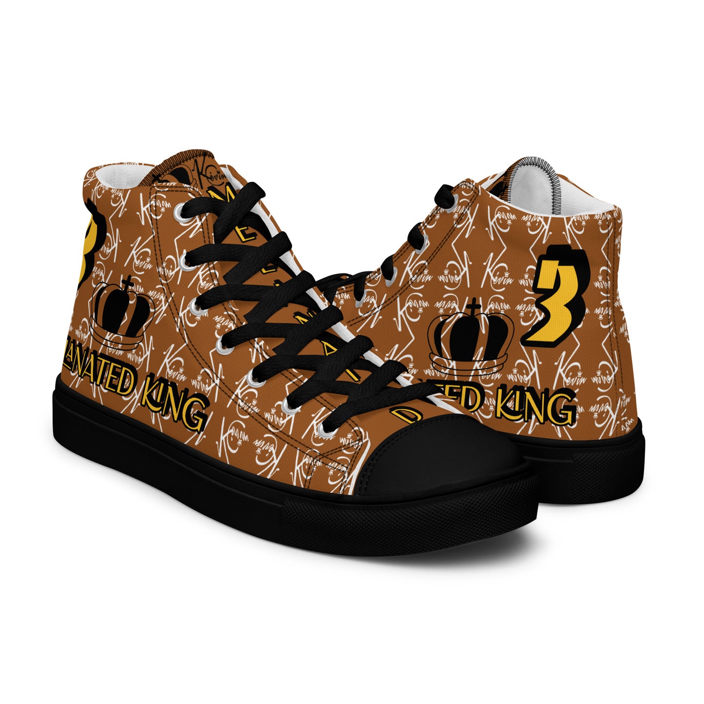 3TG Melanated King Men’s High Top (Special Edition) Shoes