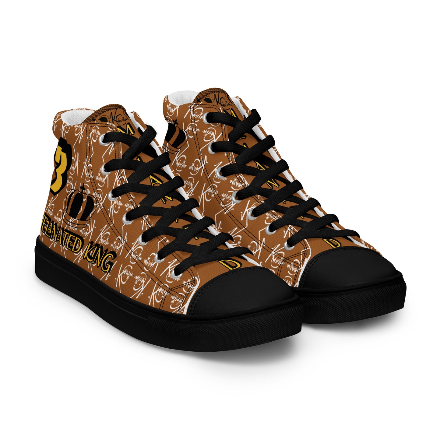 3TG Melanated King Men’s High Top (Special Edition) Shoes