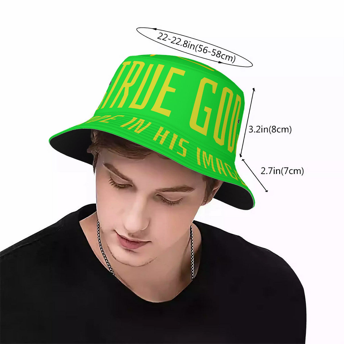 3TG True God Bucket Hat (Green Gold Edition)