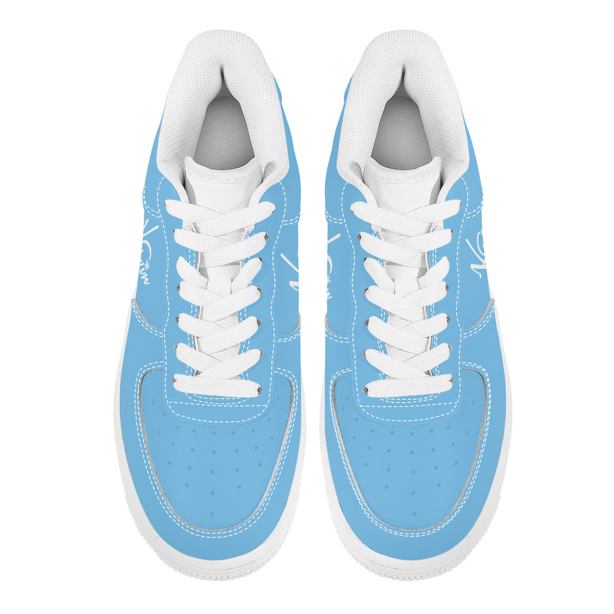 3TG True God Low-Top Shoes (Baby Blue & White Edition)