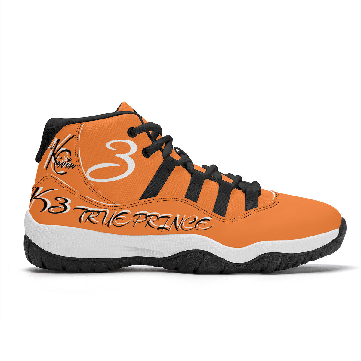 3TG True Prince (Orange & Black) Shoes