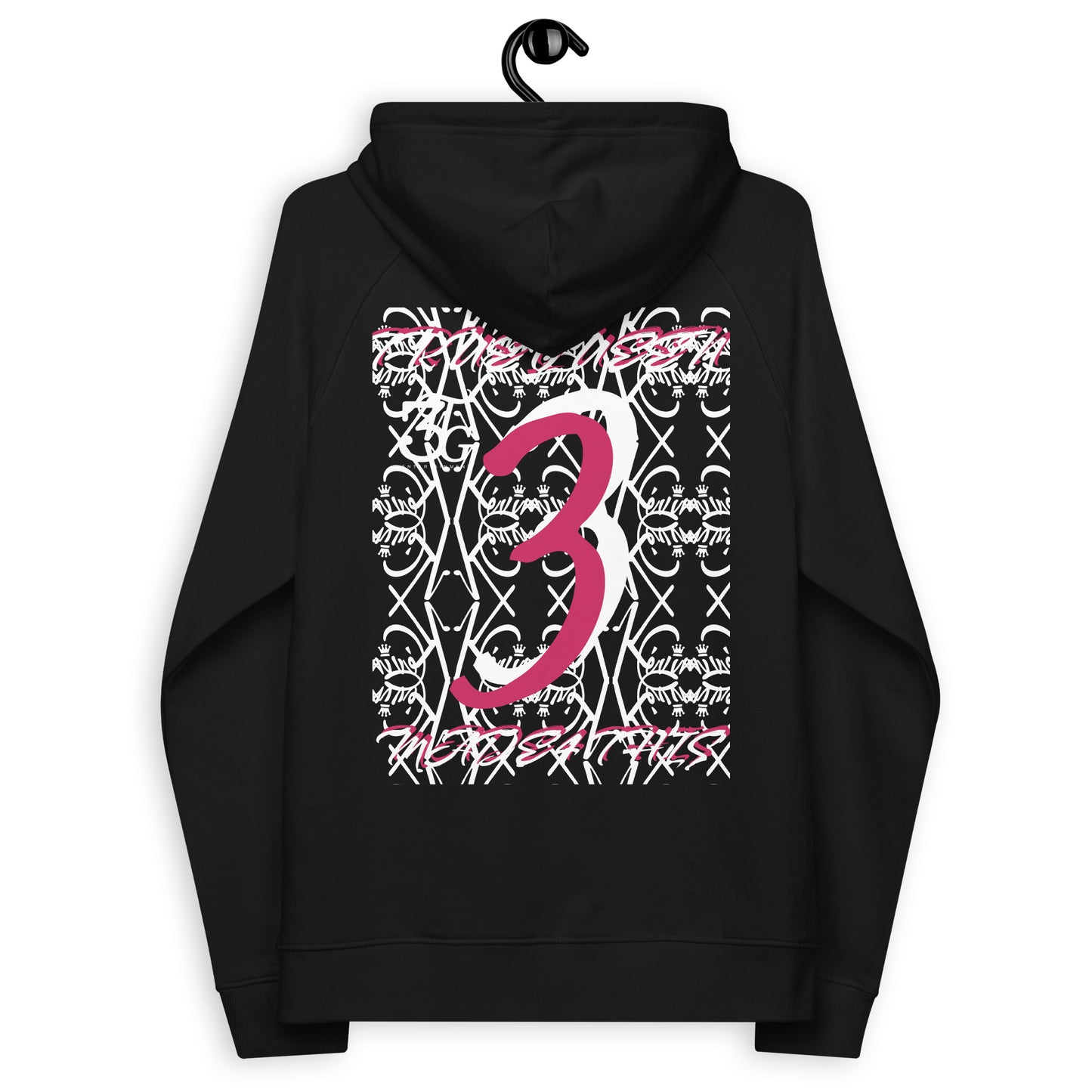 3TG True Queen Raglan Hoodie