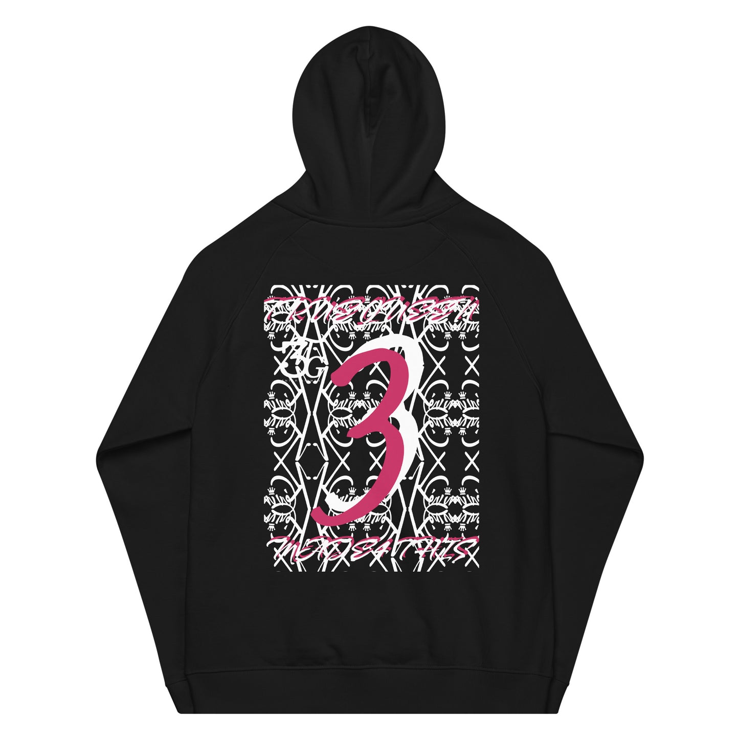 3TG True Queen Raglan Hoodie