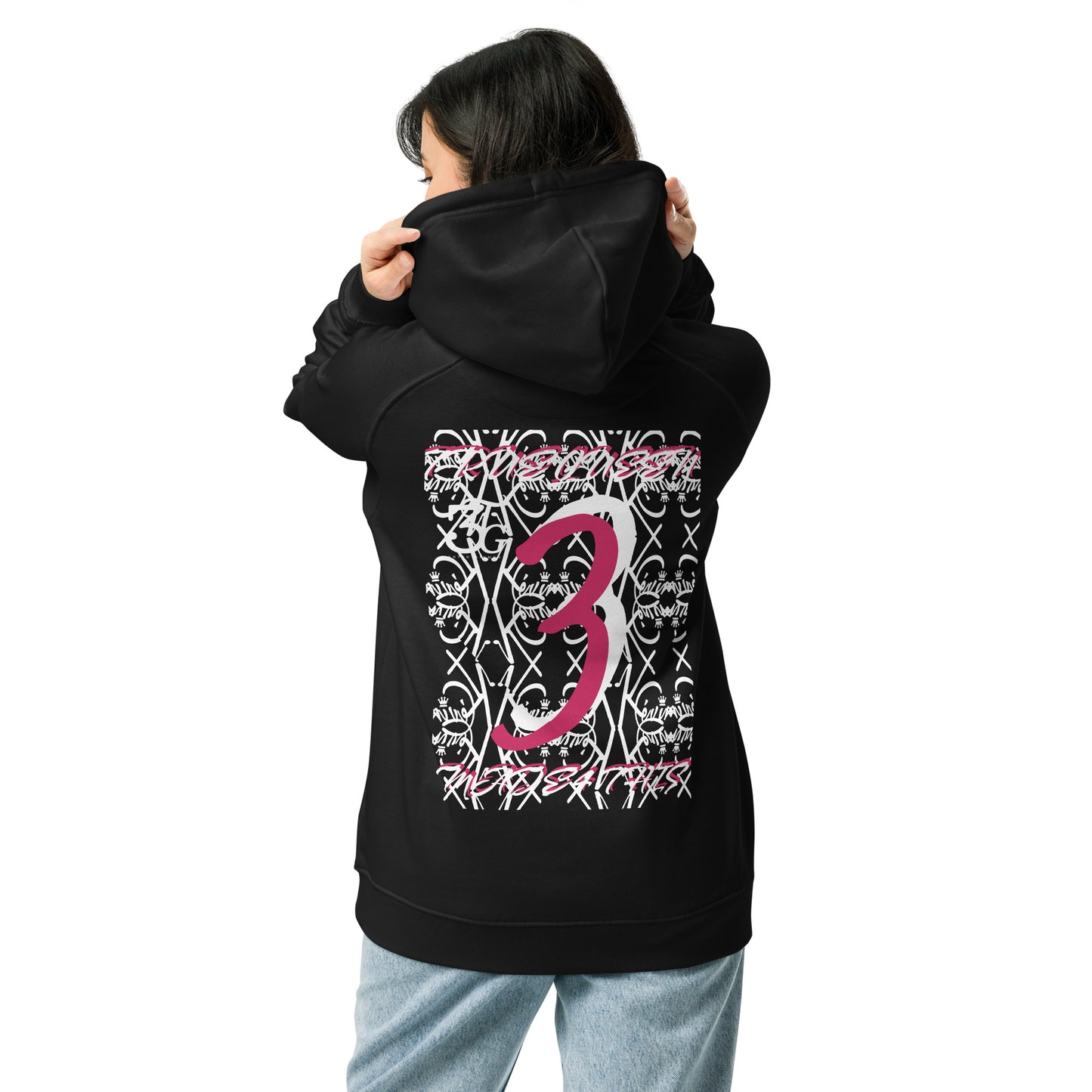 3TG True Queen Raglan Hoodie