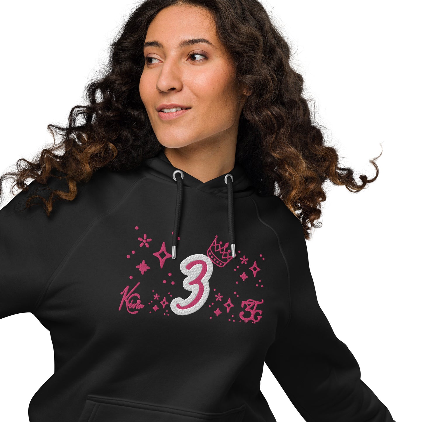 3TG True Queen Raglan Hoodie