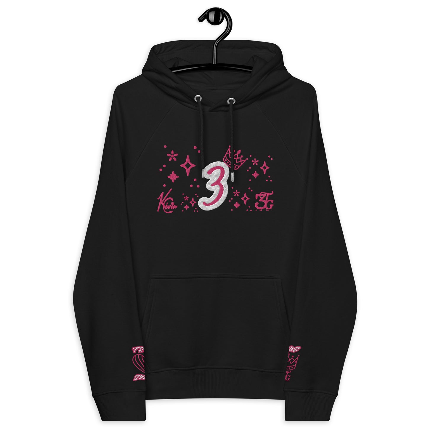 3TG True Queen Raglan Hoodie