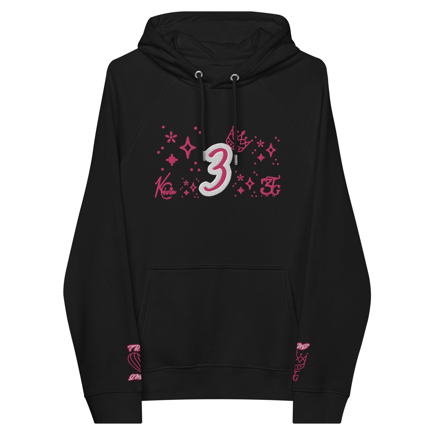 3TG True Queen Raglan Hoodie