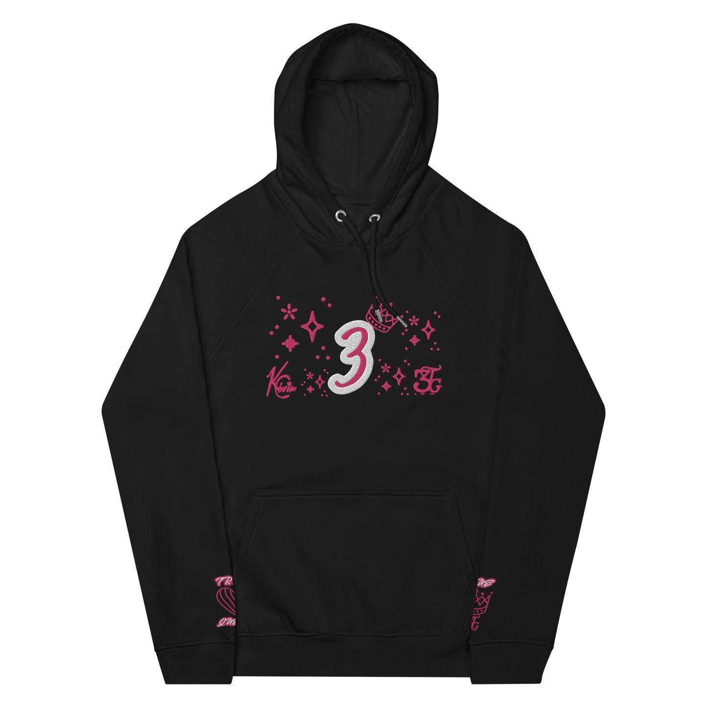 3TG True Queen Raglan Hoodie