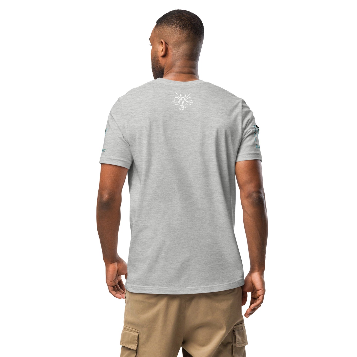 3TG True Beast Men's T-Shirt (Grey Storm Papa Bear Instinct Edition)