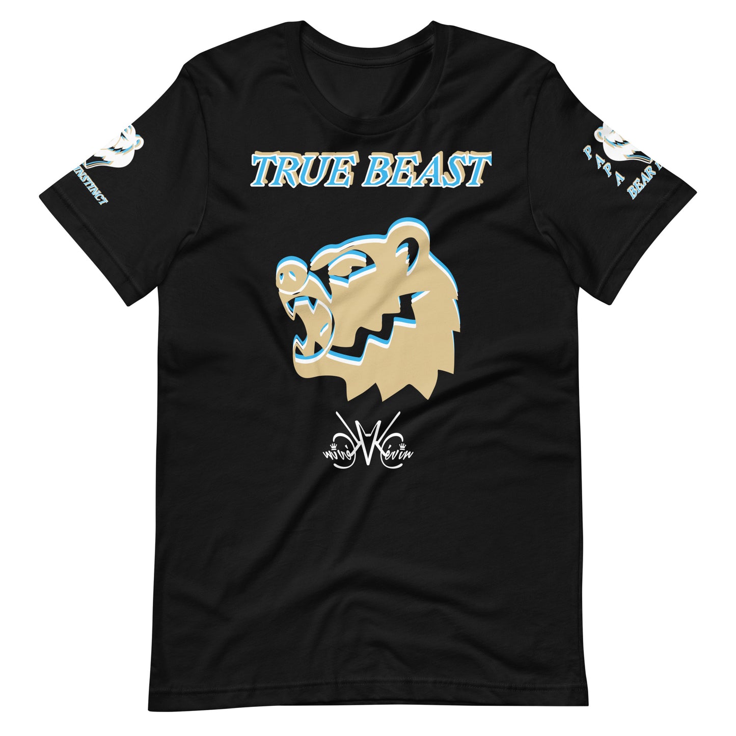 3TG True Beast Men's T-Shirt (Papa Bear Instinct Edition)