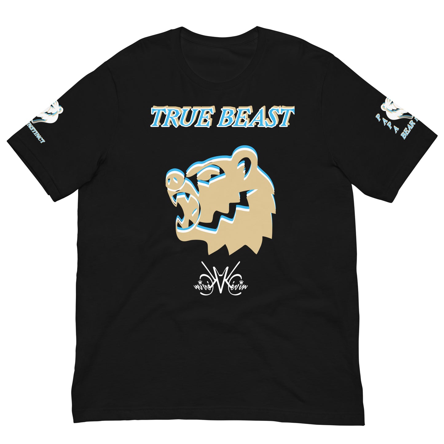 3TG True Beast Men's T-Shirt (Papa Bear Instinct Edition)