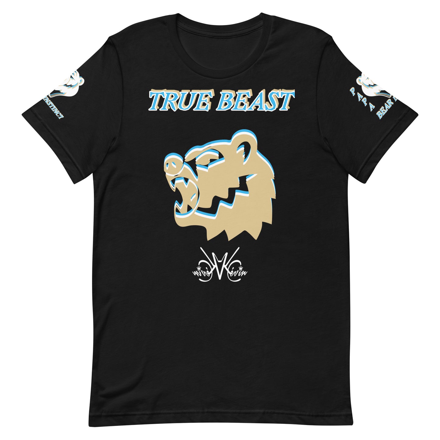 3TG True Beast Men's T-Shirt (Papa Bear Instinct Edition)