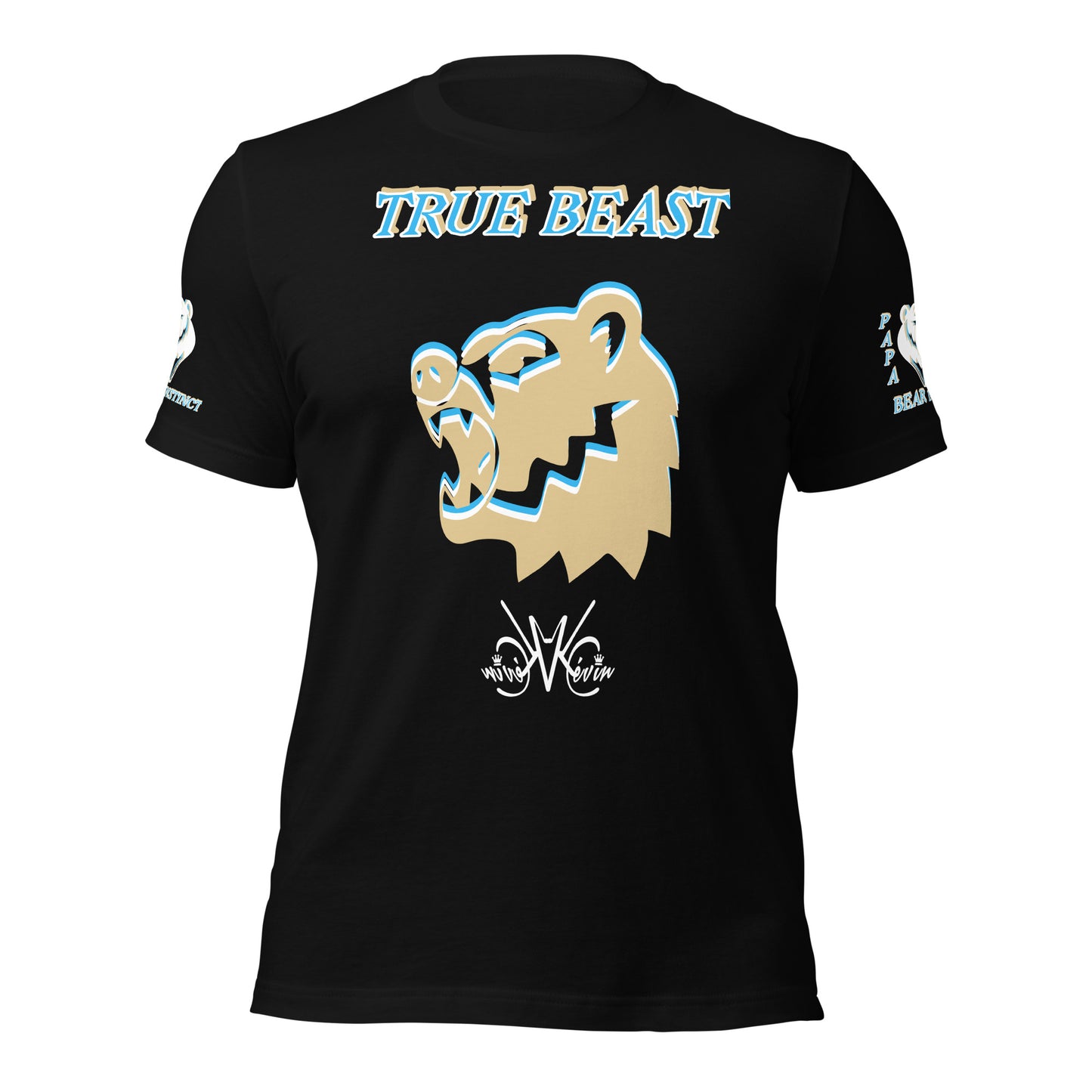 3TG True Beast Men's T-Shirt (Papa Bear Instinct Edition)