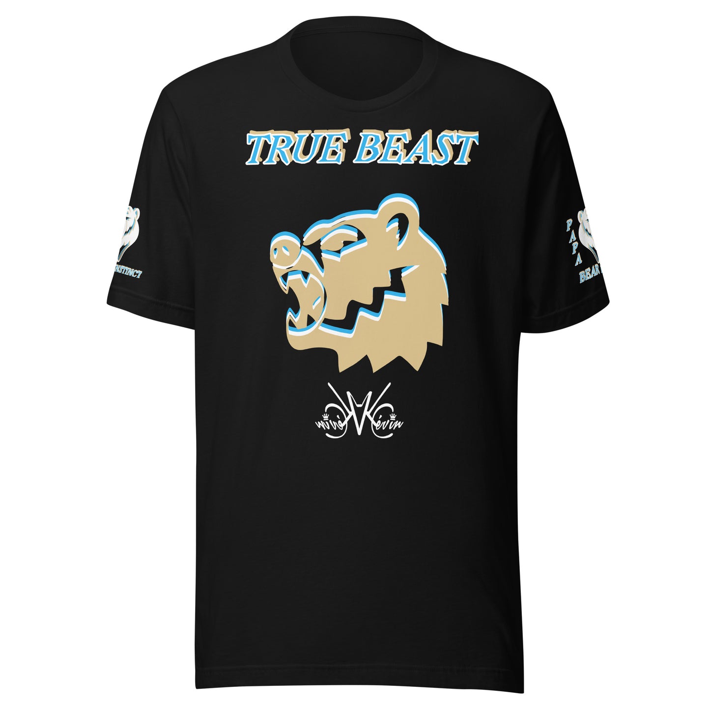 3TG True Beast Men's T-Shirt (Papa Bear Instinct Edition)