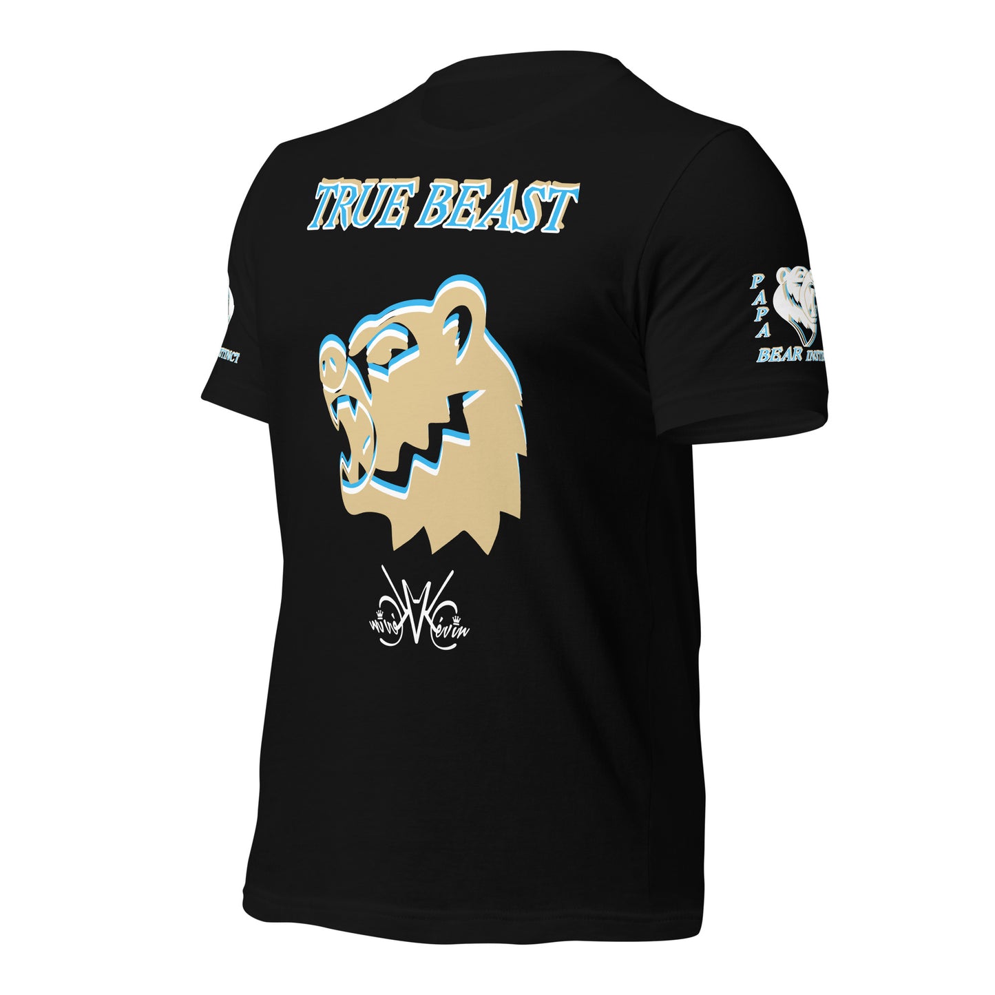 3TG True Beast Men's T-Shirt (Papa Bear Instinct Edition)